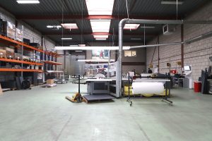 Productiehal van Q-netics