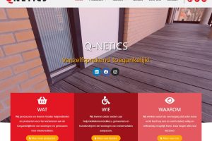 Q-netics - Nieuwe website